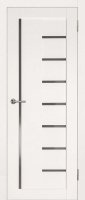 Межкомнатная дверь ТЕМПО 1В ПО (графит) White Софт тач  Эко Doors   Эко-шпон