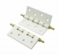 Петля стальная RENZ 100-4BB CH SW/PB RENZ   
