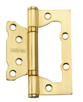 Петля накладная 100X75X2.5 BUT SATIN GOLD ADDENBAU   