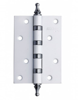 Петля универсальная 100X70X2.5 4W WHITE/CHROME  ADDENBAU   