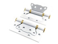 Петля стальная RENZ 100-2BB FH SW/PB безВР RENZ   