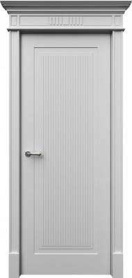 Межкомнатная дверь Рим ПГ RAL 9010 Эко Doors   Эмаль
