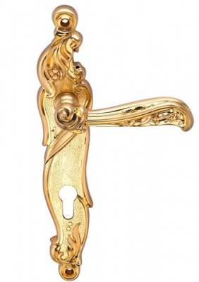 Ручка фалевая RIZO S. GOLD (CL) GENESIS   